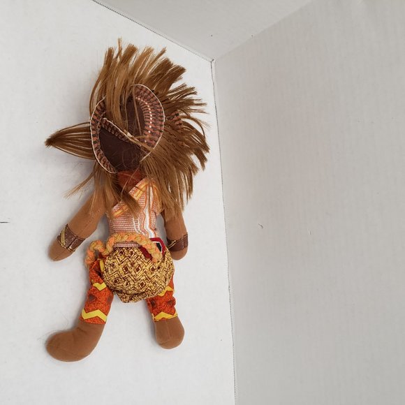 Display Collect The Lion King Plush Simba Broadway Musical Show Tribal Animal - Picture 5 of 8
